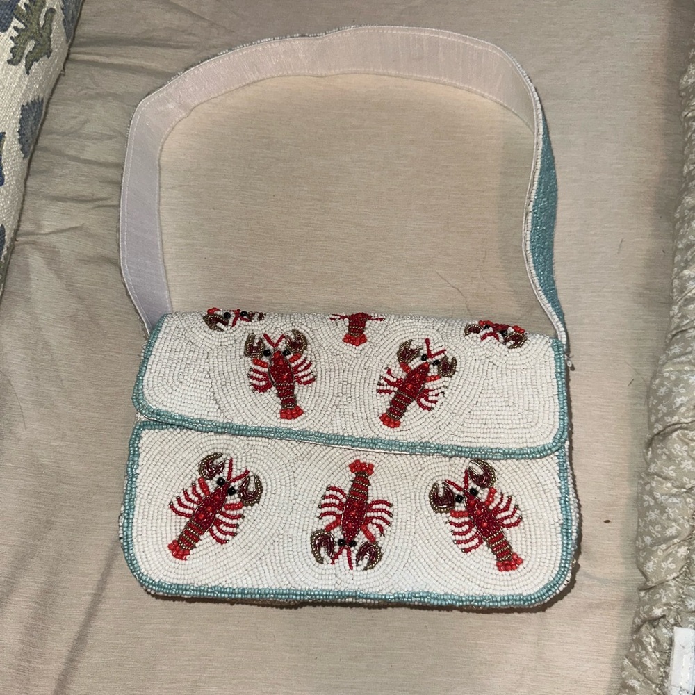 Lobster Beaded Women's Bag